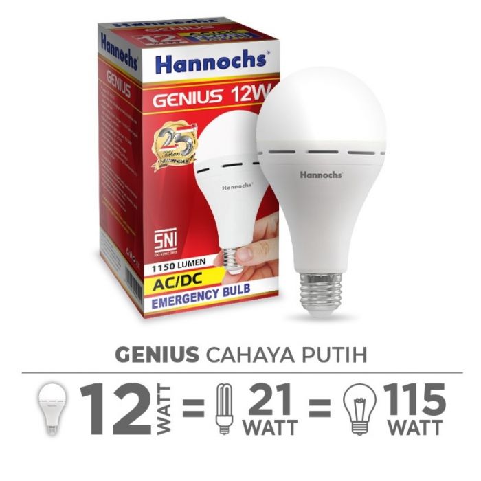 LED Emergency Bulb - Hannochs