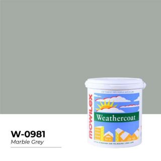 Mowilex Weathercoat Cat Tembok Eksterior Marble Grey 2.5L