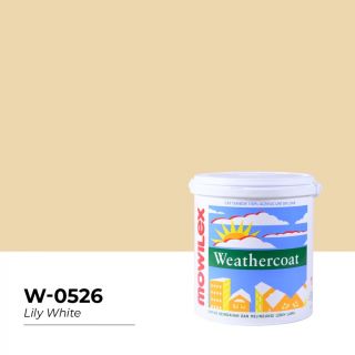 Mowilex Weathercoat Cat Tembok Eksterior Lily White 2.5L