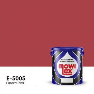 Mowilex Emulsion Cat Dinding Interior Opera Red 1L