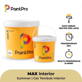 PaintPro MAX Cat Tembok Interior Summer 5Kg