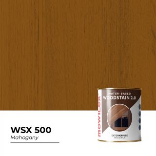 Mowilex Woodstain 2.0 Eksterior Cat Pelapis Kayu Premium Mahogany 1L