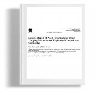 Durable repair of Aged Infrastructures Using Trapping Mechanism of engineered Cementitious Composites