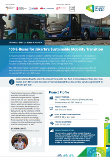 100 E-Buses for Jakarta's Sustainable Mobility Transition