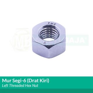 Mur Hex Stainless Steel M3 - 0.5