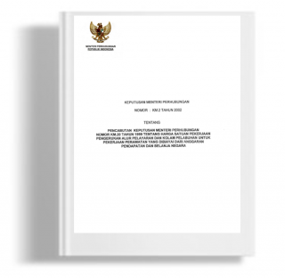 Keputusan Menteri Perhubungan Tentang Pencabutan Keputusan Menteri Perhubungan No. KM. 20 Tahun 1999 Tentang Harga Satuan Pekerjaan Pengerukan Alur Pelayaran dan Kolam Pelabuhan Untuk Pekerjaan Perawatan yang Dibiayai Dari APBN