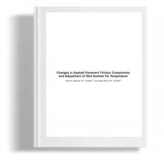 Changes in  Asphalt Pavement Friction Componenets And Adjustment of Skid Number for Temperature