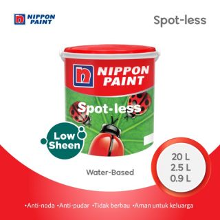 Nippon Paint - Nippon Spot-Less Cat Dinding Interior Anti-Noda 20L