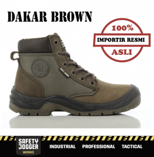 Sepatu Safety Jogger Dakar Brown