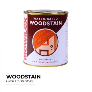 Mowilex Woodstain Clear Finish Gloss Premium 1L