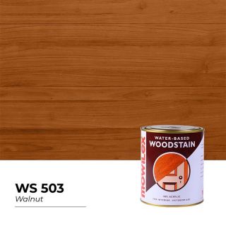 Mowilex Woodstain Cat Pelapis Kayu Premium Walnut 1L