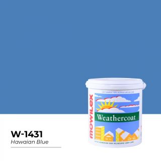 Mowilex Weathercoat Cat Tembok Eksterior Hawaian Blue 2.5L