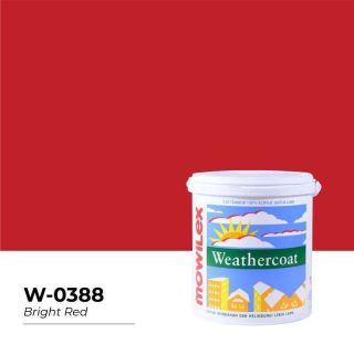 Mowilex Weathercoat Cat Tembok Eksterior Bright Red 2.5L