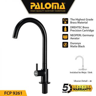Paloma Pillar Sink Tap 1/2” FCP 9261