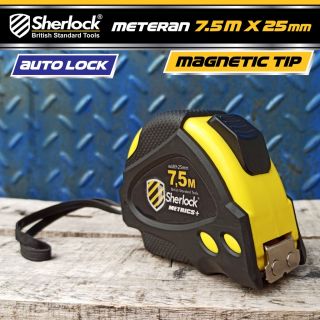 Sherlock Meteran Auto Lock 7.5M