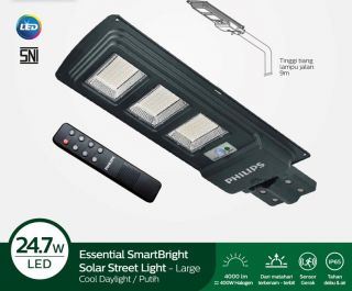 Philips Essential SmartBright Solar Street Light Large