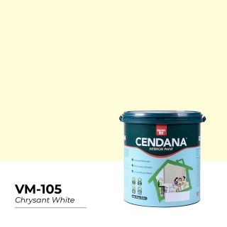 Mowilex Cendana Cat Dinding Interior Chrysant White 5Kg