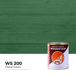 Mowilex Woodstain Cat Pelapis Kayu Premium Forest Green 1L