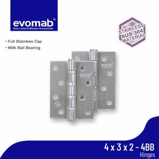 Evomab Engsel Pintu 4 Inch SUS 304 4X3X2