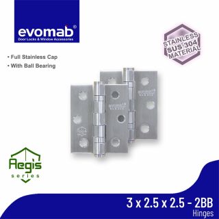 Evomab Engsel Pintu 3 Inch SUS 304 3X2,5X2,5