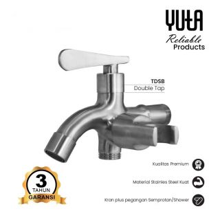 Yuta Keran Cabang Double Tap Stainless Steel TDSB