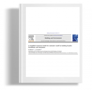 A simplified numerical model for rainwater runoff on building facades : possibilities and limitations