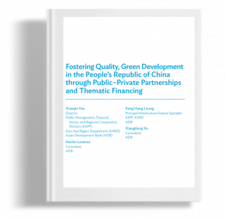Fostering Quality, Green Development in the People’s Republic of China through Public–Private Partnerships and Thematic Financing