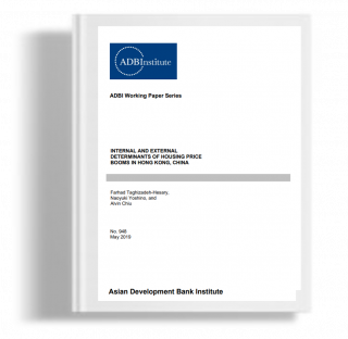 Internal and External determinants of housing proce booms in Hongkong, China 