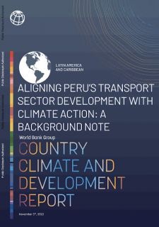 Aligning Peru Transport Sector Development With Climate Action