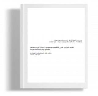 An Integrated life cycle assessment and life cycle analysis model for pavement overlay systems