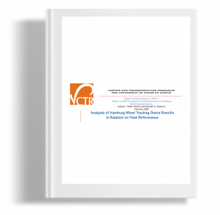 Analysis of hamburg Wheel Tracking Device Result in relation to Field Performance