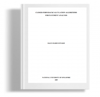 Closed-form backcalculation algorithms for pavement analysis