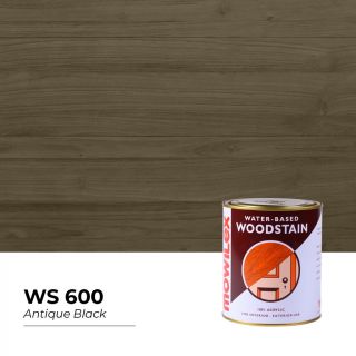 Mowilex Woodstain Cat Pelapis Kayu Premium Antique Black 1L