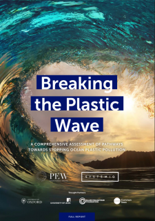 Breaking The Plastic Wave Report A Comprehensive Assessment of Pathways Towards Stopping Ocean Plastic Pollution