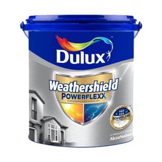 Dulux Cat Tembok Weathershield Powerflexx Brilliant White - 20 liter