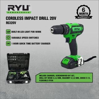 Ryu Cordless Impact Deill 20V