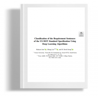 Classification of the requirement sentence of the US DOT Standard Spesification Using Deep Learning Algorithms