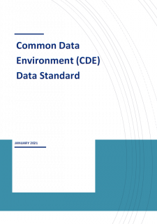 Common Data Environment (CDE) Data Standard 
