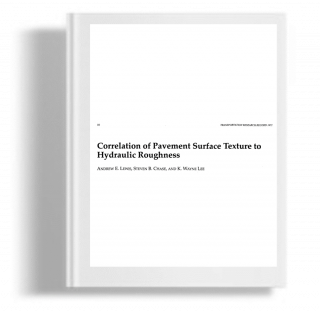 Correlation of pavement surface texture to hydraulic roughness