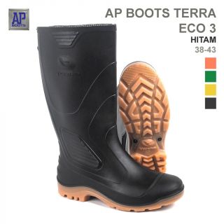 AP Boots TERRA ECO 3 Hitam PVC