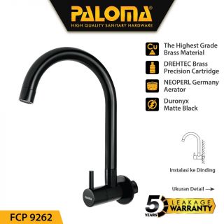 Paloma Wall Sink Tap 1/2” FCP 9262
