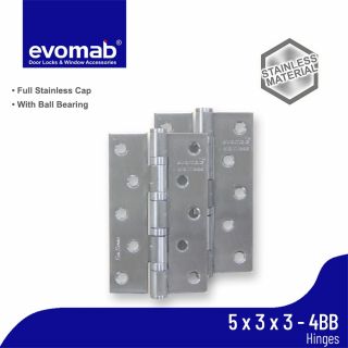 Evomab Engsel Pintu Stainless With Ball Bearing Eco Series 5 Inch 5X3X3