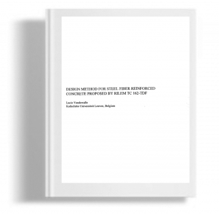 Design method for steel fiber reinforced concrete proposed by Rilem TC 162-TDF