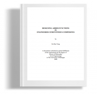 Designing added functions in Engineered Cementitious Composites