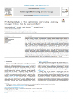 Developing strategies to retain organizational insurers using a clustering technique: Evidence from the insurance industry