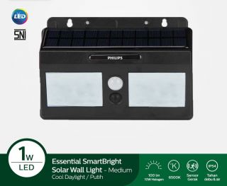 Philips Essential SmartBright Solar Wall Light Medium