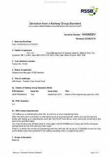 Duties of the engineering supervisor (ES)-14-036-DEV