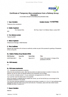 Duties of the person in charge of the possession (PICOP)-11-107-TNC