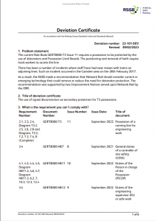 Revised Duties of the person in charge of the possession (PICOP)-22-101-DEV