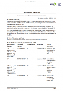 Duties of the person in charge of the possession (PICOP)-22-101-DEV